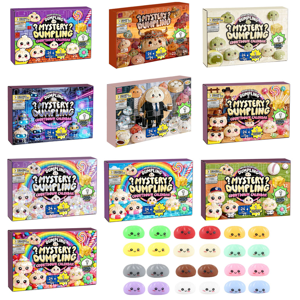 Mystery Box Blind Bag - Kotak Kejutan Pangsit Kalender Hitung Mundur