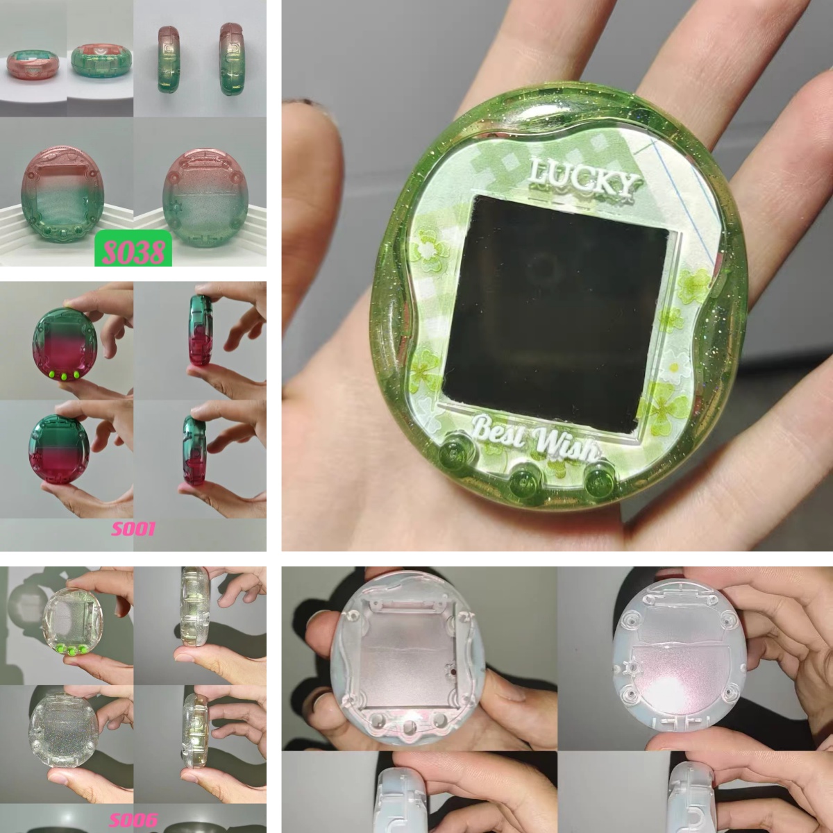 Bandai Model Tamagotchi - Casing Pengganti Bandai Tamagotchi Uni Asli