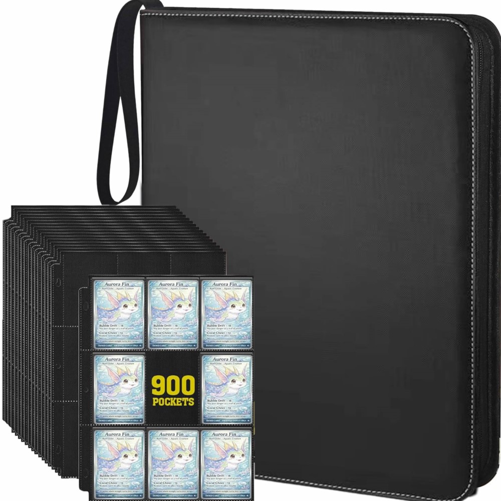 Pokemon Binder Card - Album Binder Kartu 900 Kantong Dengan